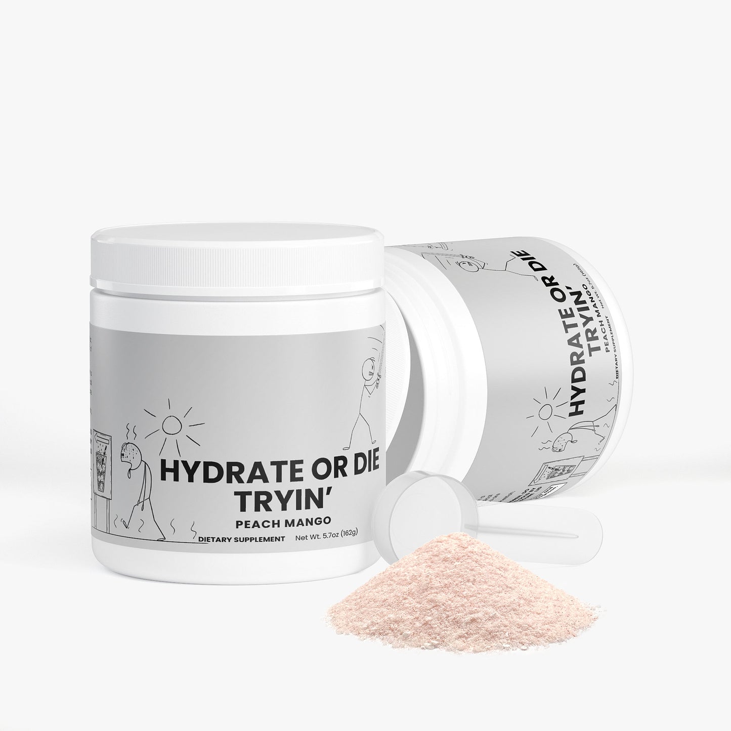 HYDRATE OR DIE TRYIN' - (Peach Mango)