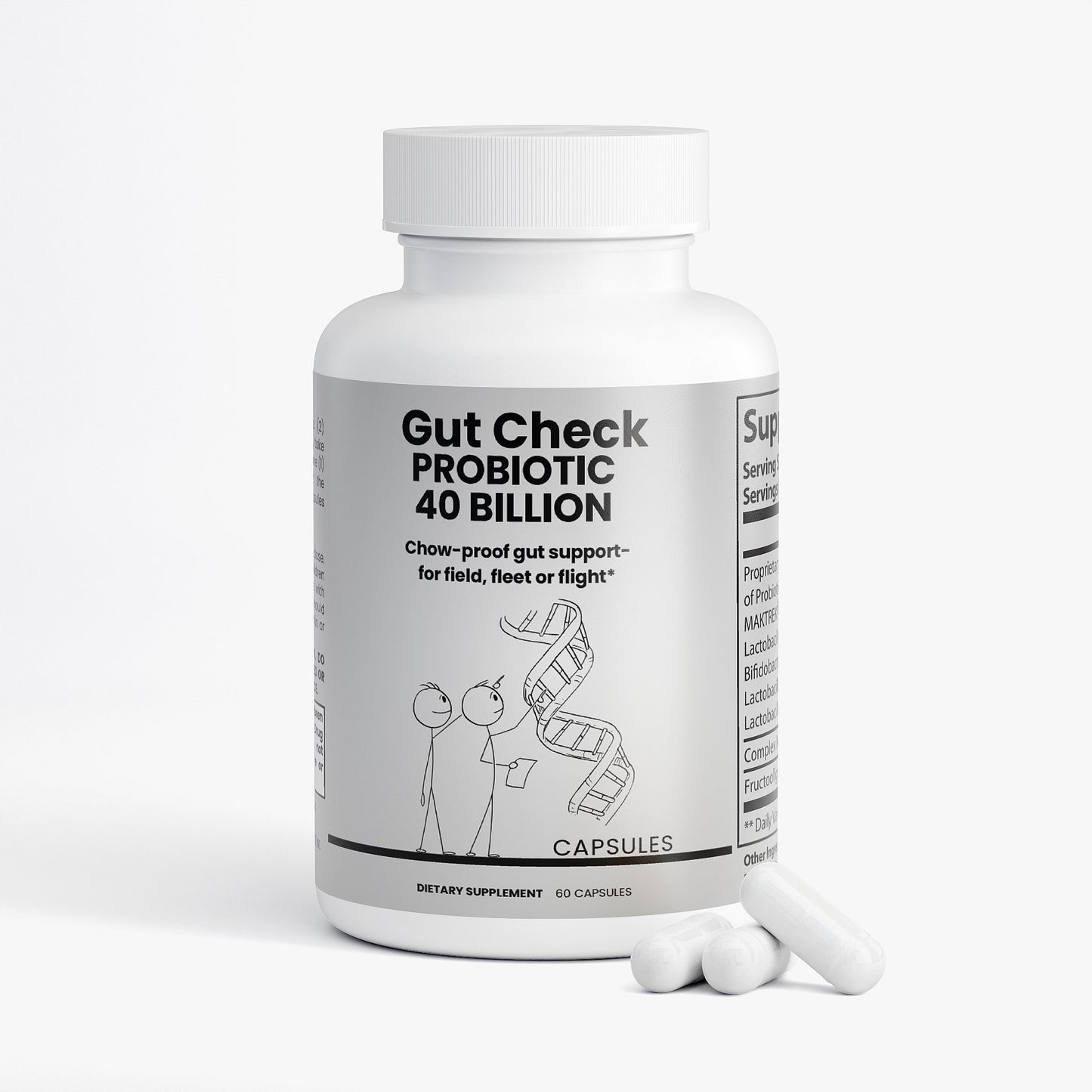 Gut Check Probiotic 40 billion CFU